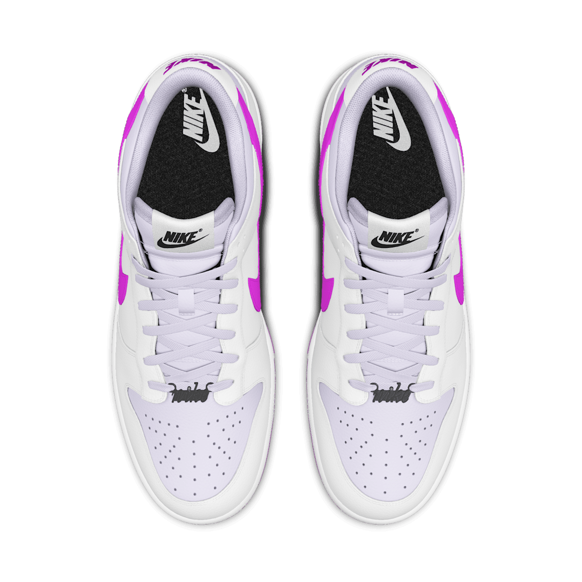 Nike Dunk Low Unlocked By You Custom Shoes - Multi-Color/Multi-Color/Multi-Color - Image 4