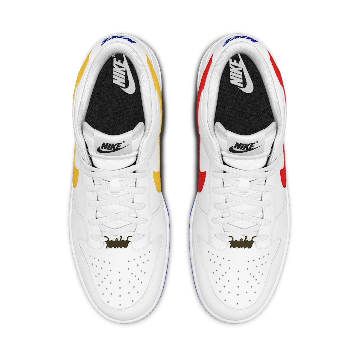 Women's Nike Dunk Low Unlocked By You Custom Shoes - Multi-Color/Multi-Color/Multi-Color