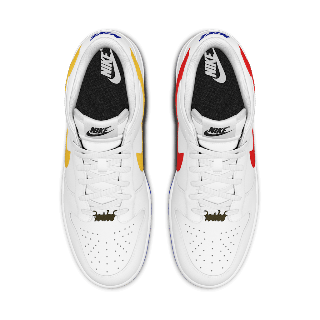 Nike Dunk Low Unlocked By You Custom Shoes - Multi-Color/Multi-Color/Multi-Color - Image 4