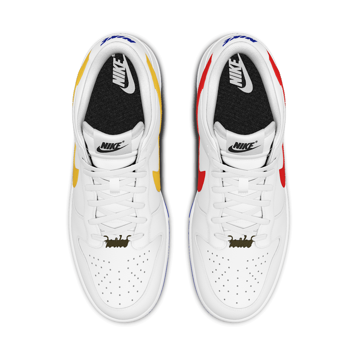 Nike Dunk Low Unlocked By You Custom Shoes - Multi-Color/Multi-Color/Multi-Color - Image 4
