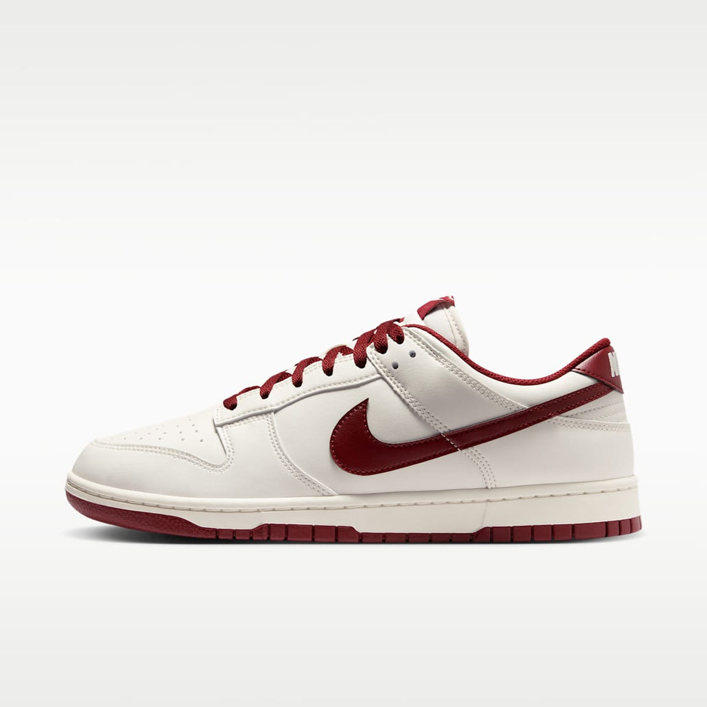 Nike Dunk Low Retro Men's Shoes - Phantom/Phantom/Team Red - Image 1