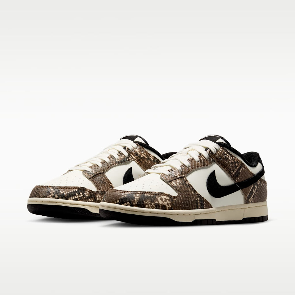 Nike Dunk Low Retro Men's Shoes - Soft Pearl/Mosswood Brown/Sail/Black - Image 5