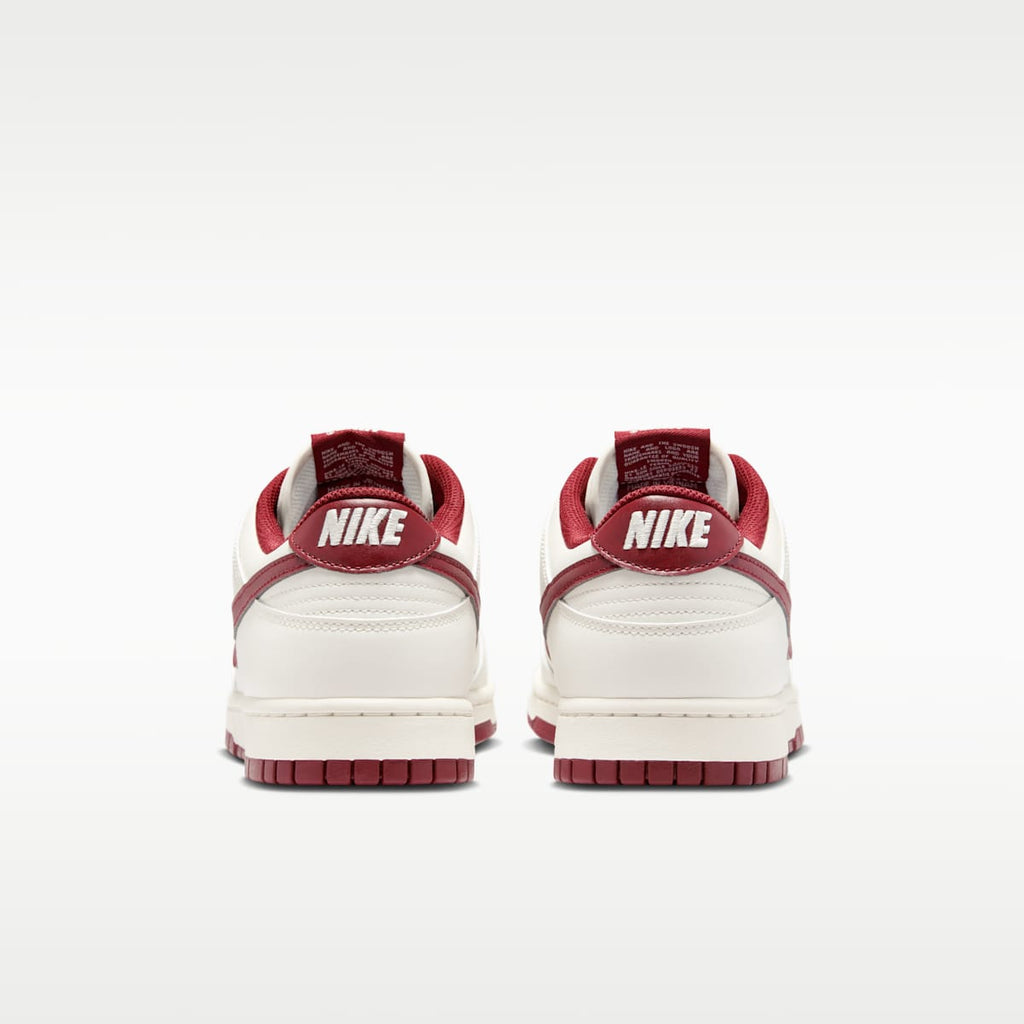 Nike Dunk Low Retro Men's Shoes - Phantom/Phantom/Team Red - Image 6