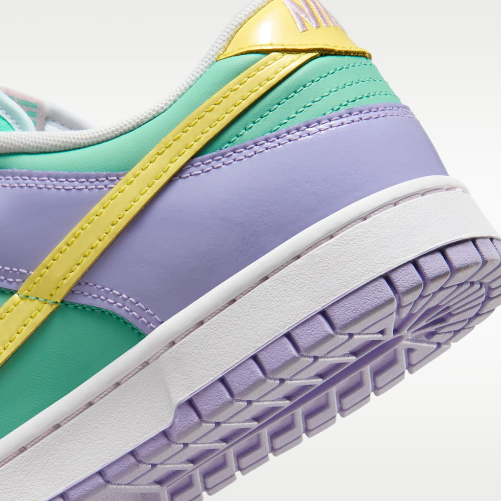 Nike Dunk Low Retro Men's Shoes - Emerald Rise/Hydrangeas/White/Yellow Pulse - Image 8
