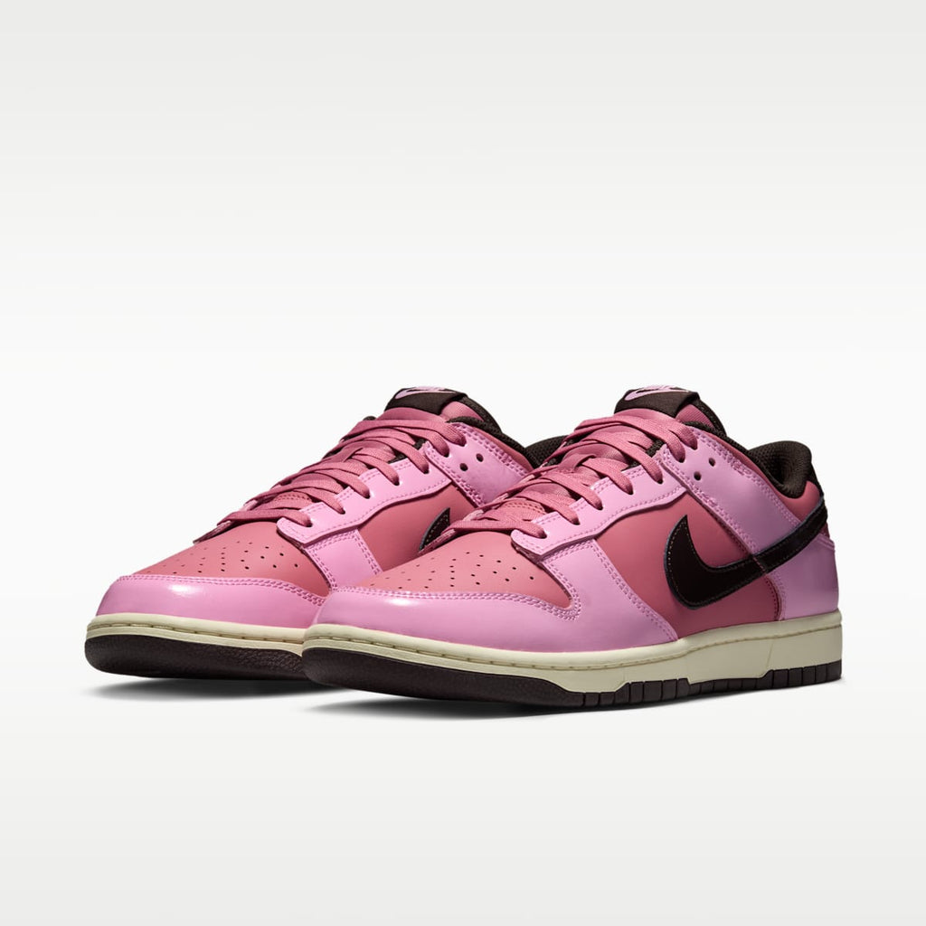 Nike Dunk Low Retro Men's Shoes - Pink Rise/Elemental Pink/Beach/Velvet Brown - Image 5
