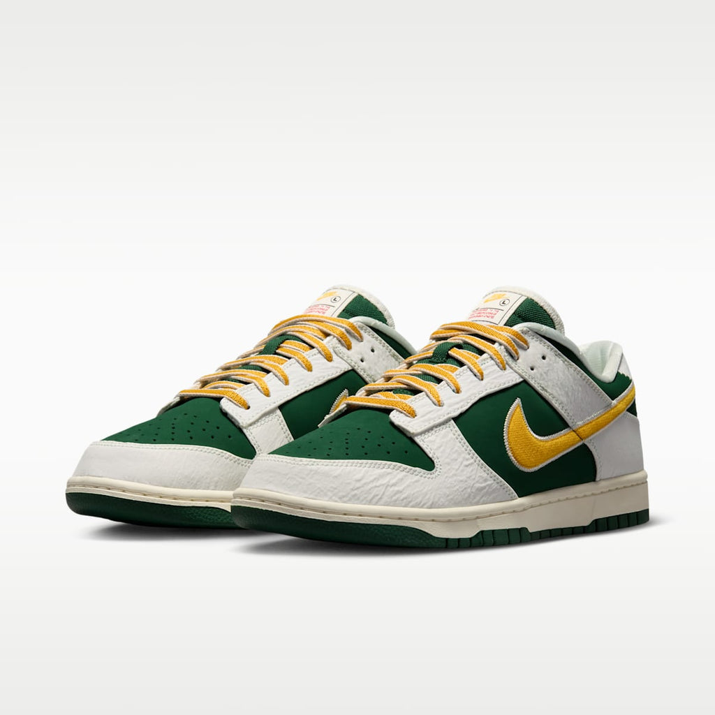 Nike Dunk Low Retro Men's Shoes - Sail/Fir/University Red/University Gold - Image 5
