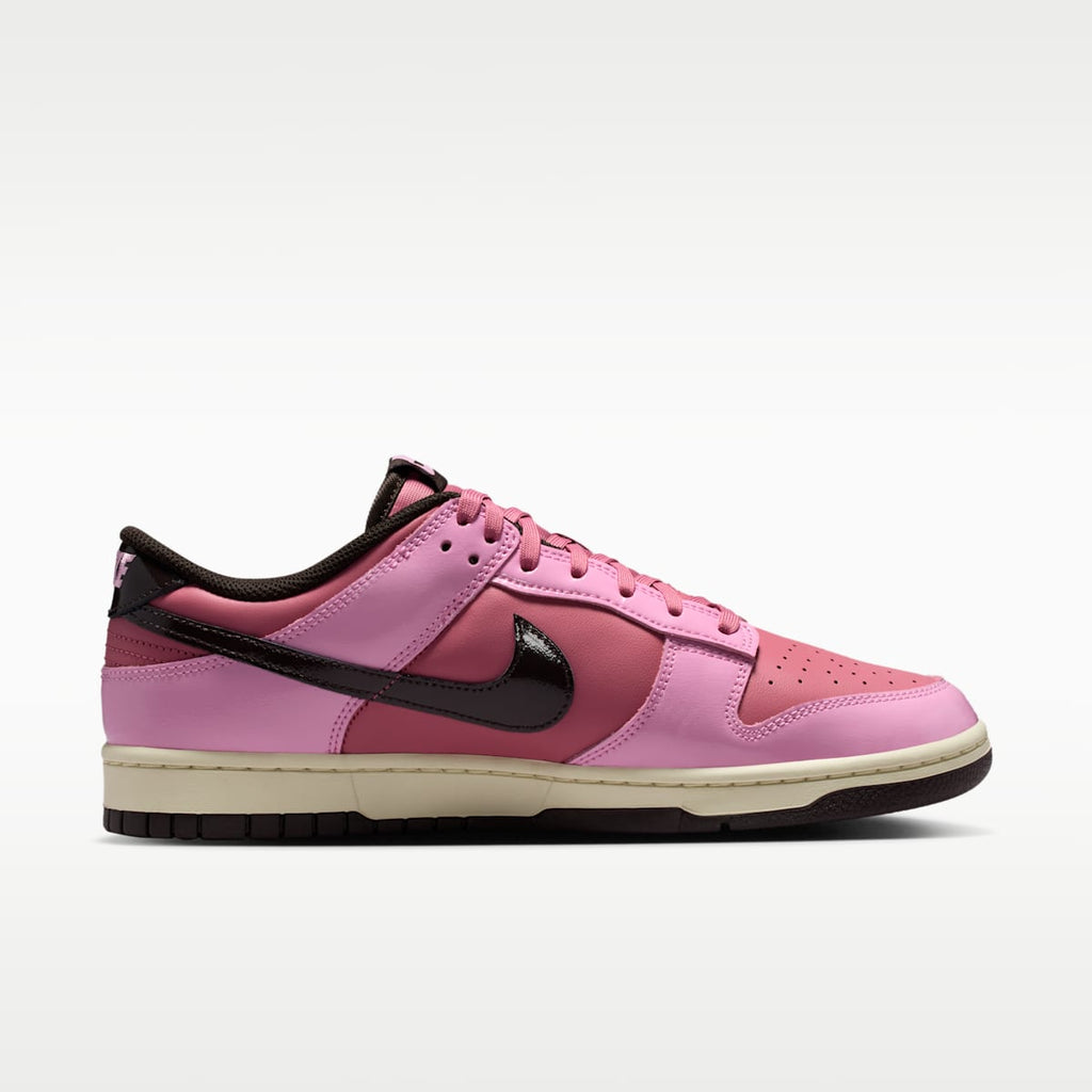 Nike Dunk Low Retro Men's Shoes - Pink Rise/Elemental Pink/Beach/Velvet Brown - Image 3