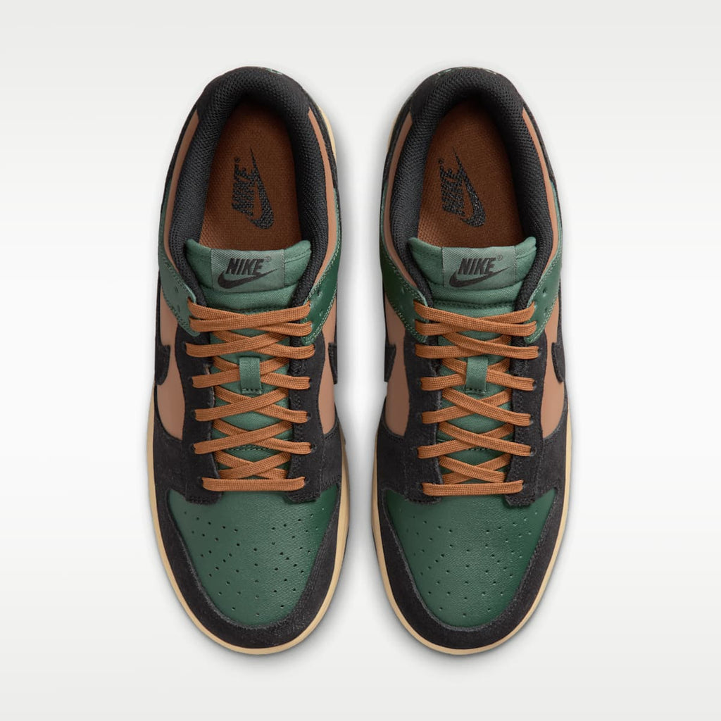Nike Dunk Low Retro Men's Shoes - Fir/Light British Tan/Sesame/Black - Image 4