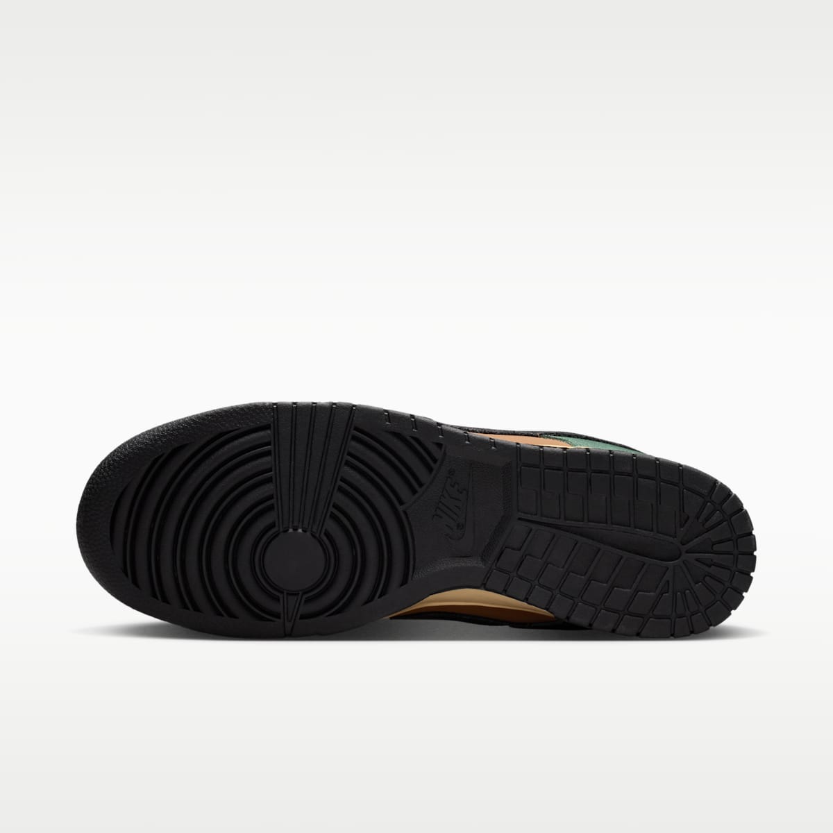 Nike Dunk Low Retro Men's Shoes - Fir/Light British Tan/Sesame/Black - Image 2