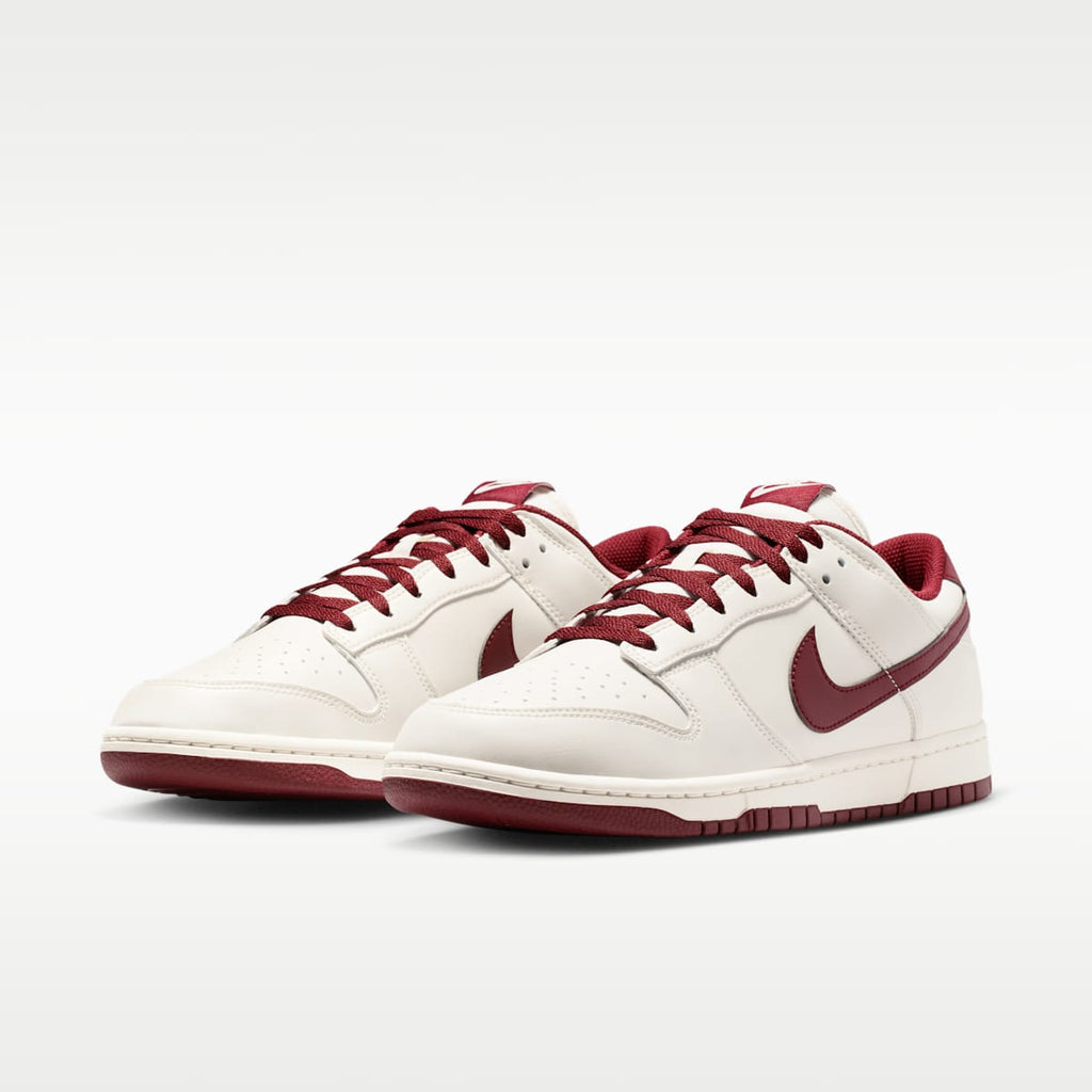 Nike Dunk Low Retro Men's Shoes - Phantom/Phantom/Team Red - Image 5
