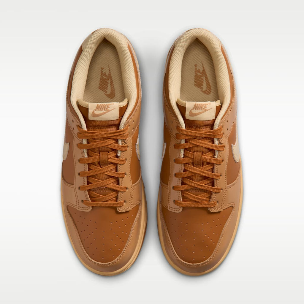 Nike Dunk Low Retro Men's Shoes - Tawny/Flax/Twine/Sesame - Image 4
