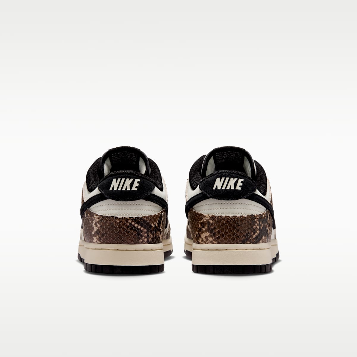 Nike Dunk Low Retro Men's Shoes - Soft Pearl/Mosswood Brown/Sail/Black - Image 6