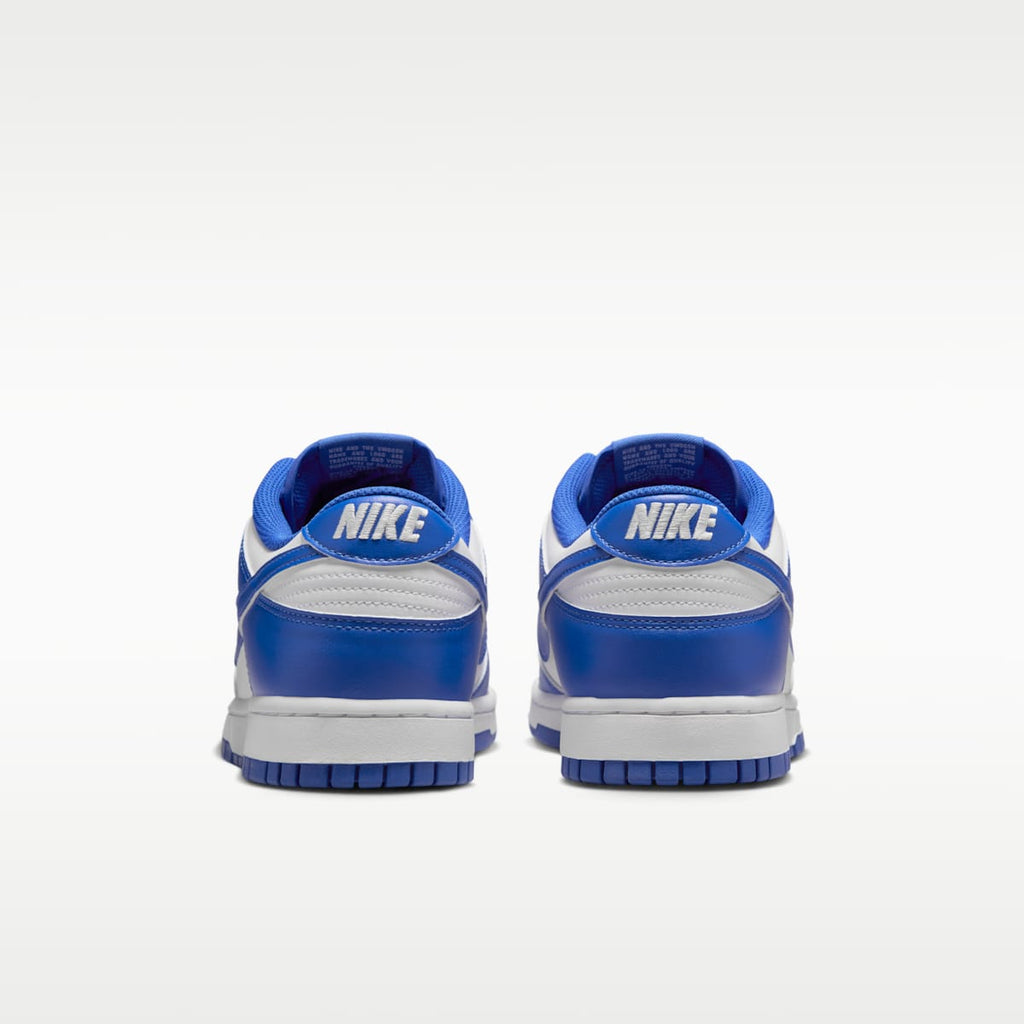 Nike Dunk Low Retro Men's Shoes - White/Hyper Royal - Image 6