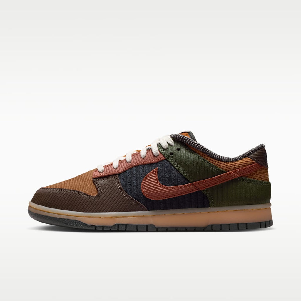 Nike Dunk Low Retro Premium Men's Shoes - Light British Tan/Cargo Khaki/Baroque Brown/Cinnamon - Image 1