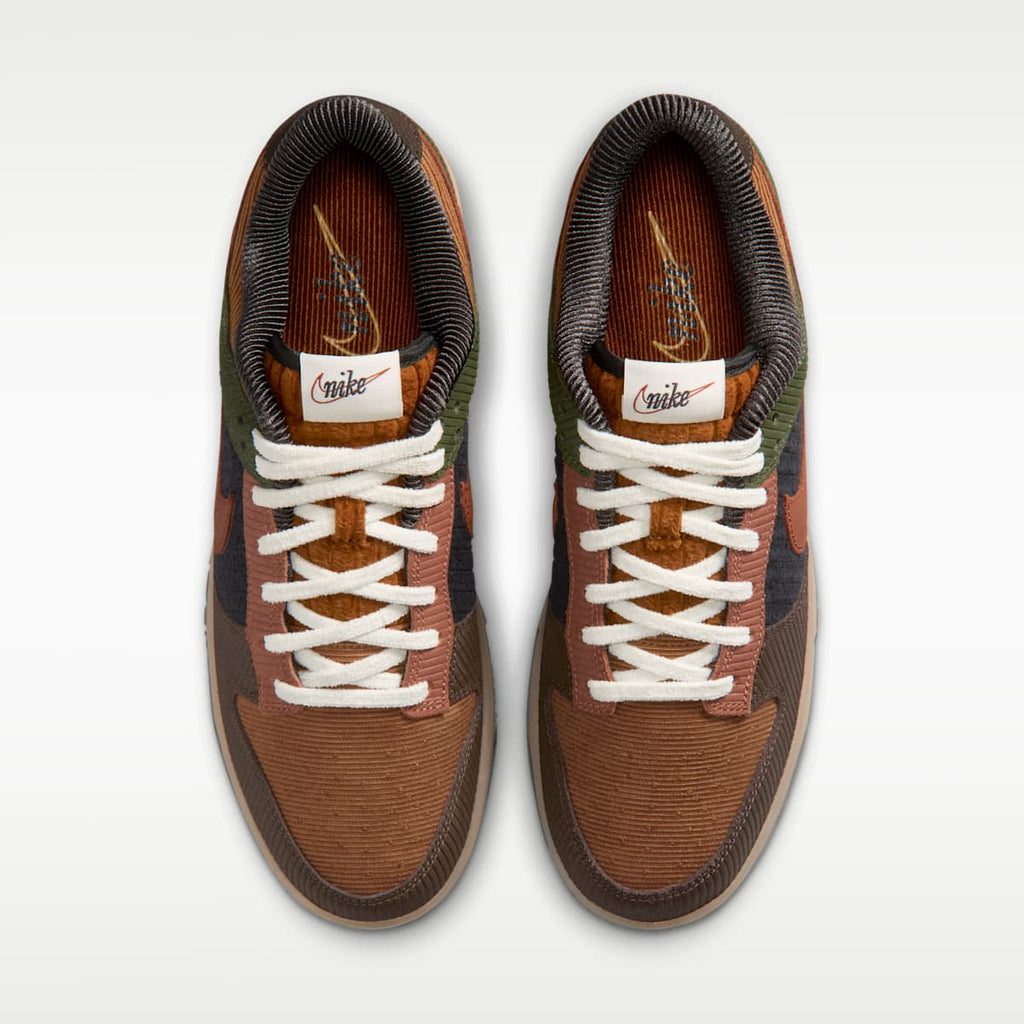 Nike Dunk Low Retro Premium Men's Shoes - Light British Tan/Cargo Khaki/Baroque Brown/Cinnamon - Image 4