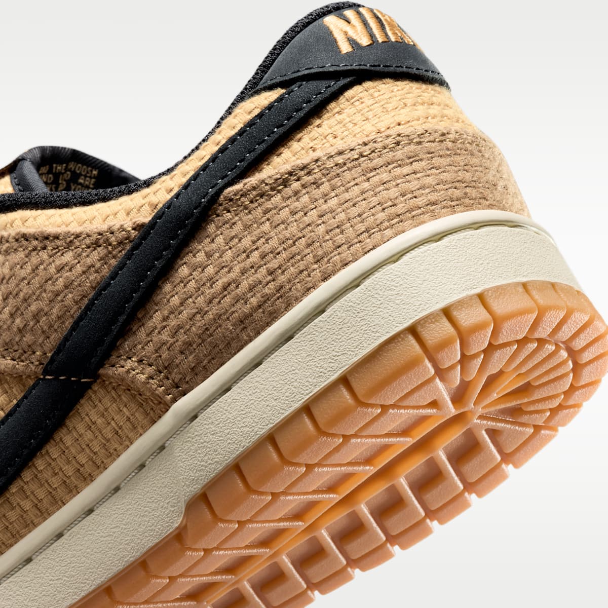 Nike Dunk Low Retro SE Men's Shoes - Filbert/Twine/Coconut Milk/Black - Image 8