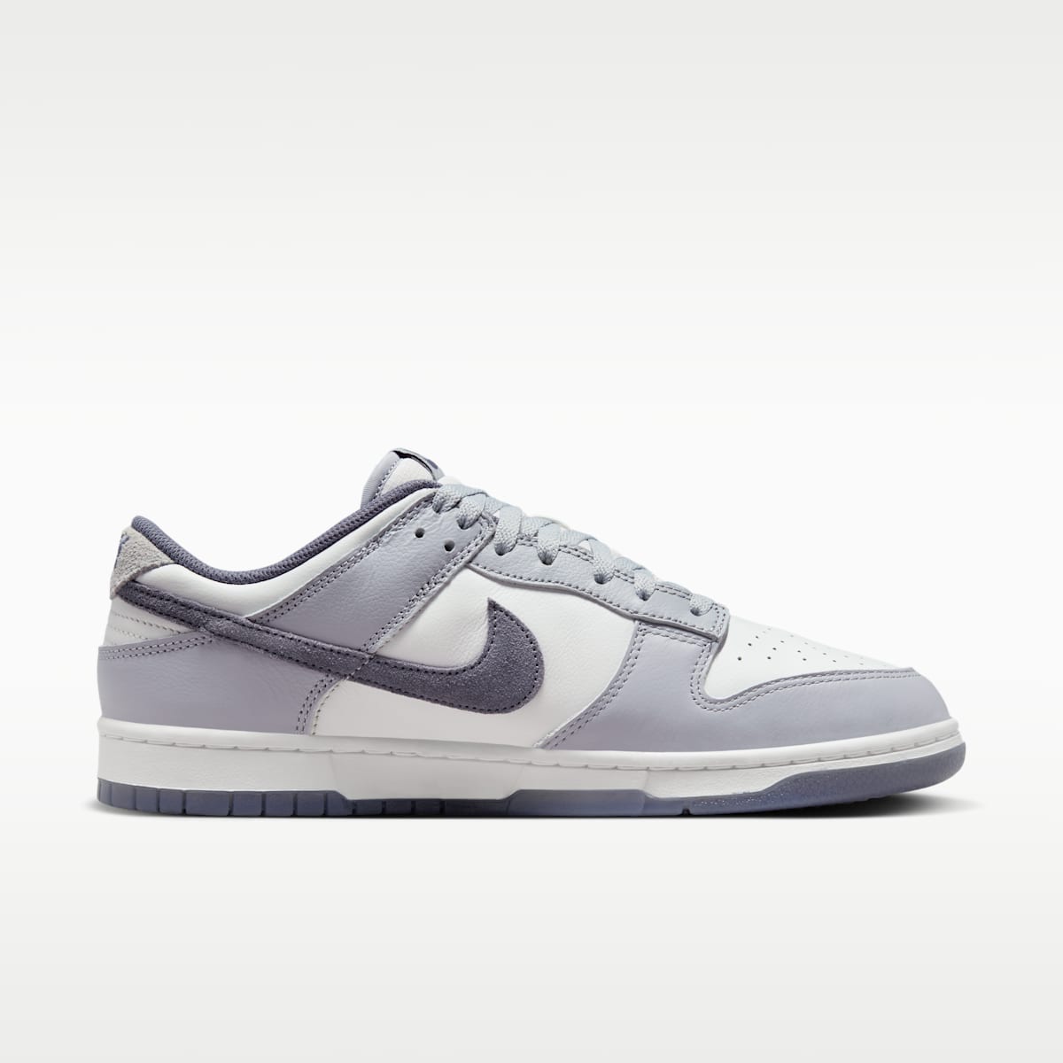 Nike Dunk Low Retro SE Men's Shoes - White/Platinum Tint/Pure Platinum/Light Carbon - Image 3