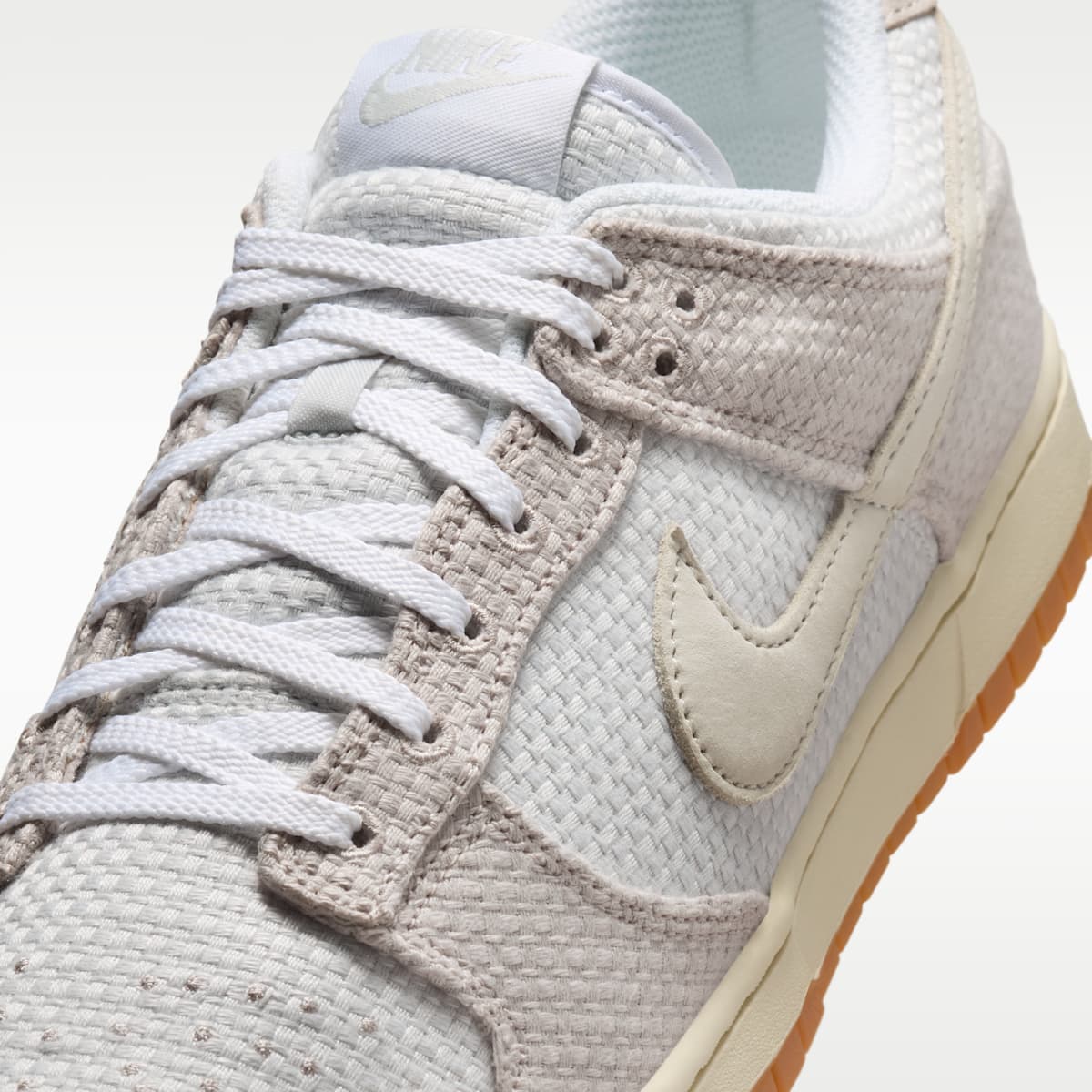 Nike Dunk Low Retro SE Men's Shoes - Moon Particle/Photon Dust/Coconut Milk/White - Image 7
