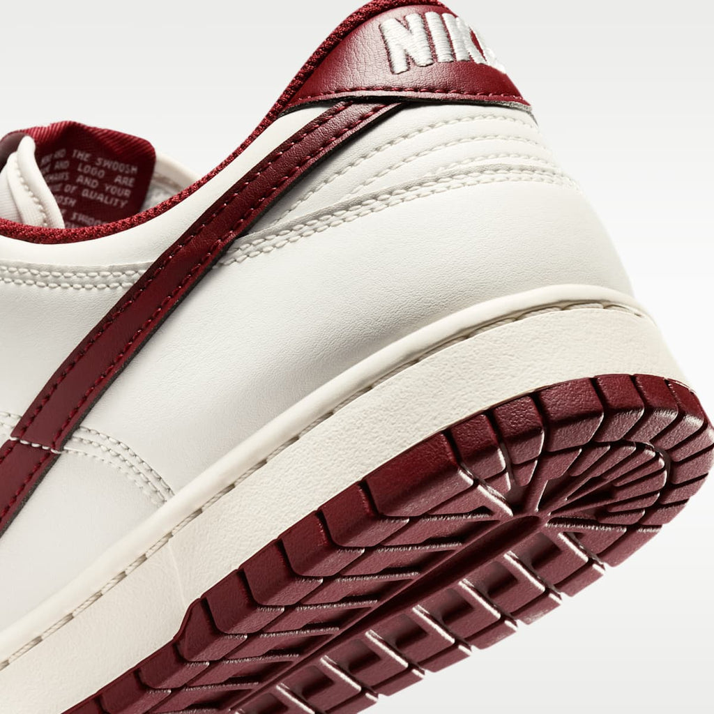 Nike Dunk Low Retro Men's Shoes - Phantom/Phantom/Team Red - Image 8