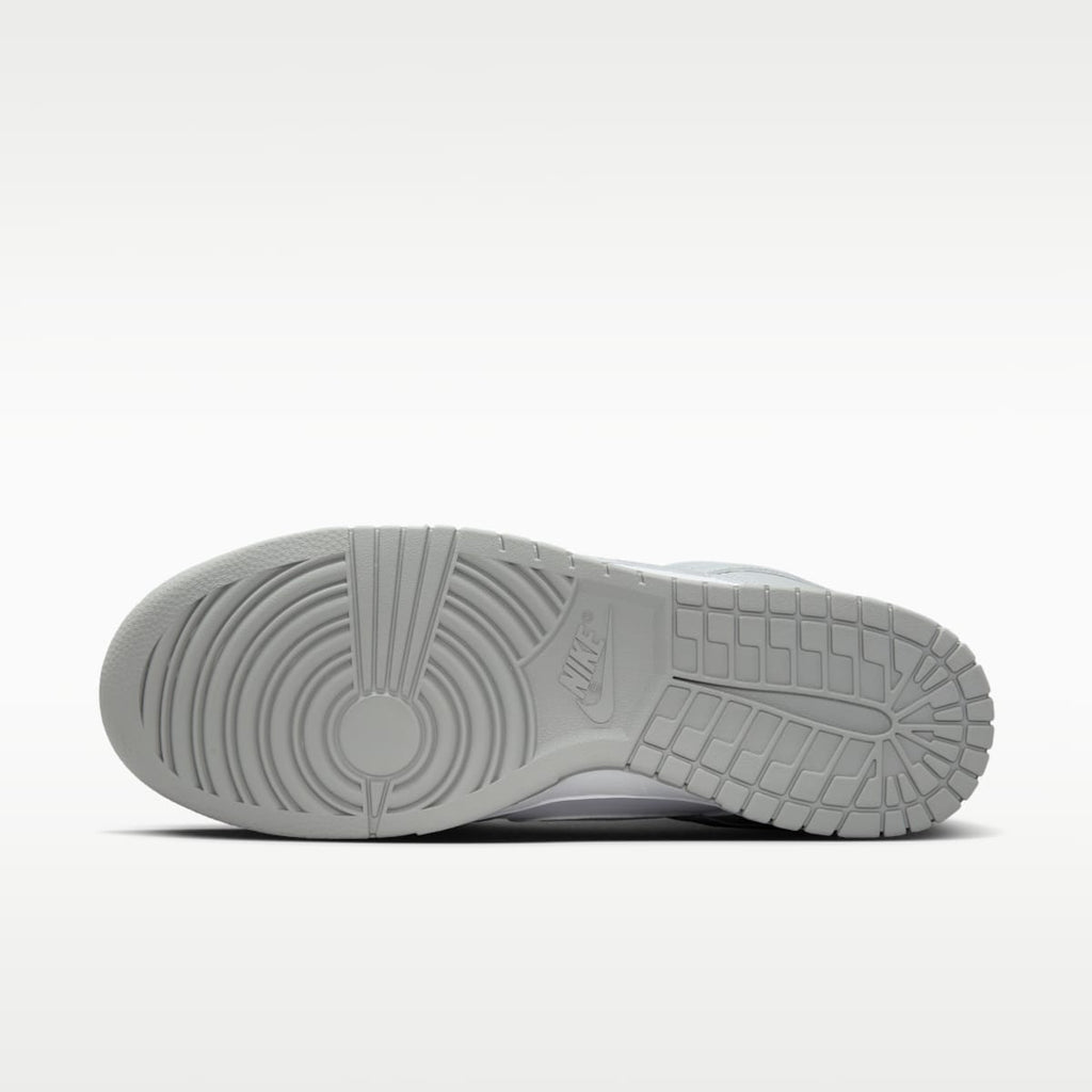 Nike Dunk Low Retro Men's Shoes - White/White/Light Smoke Grey - Image 2