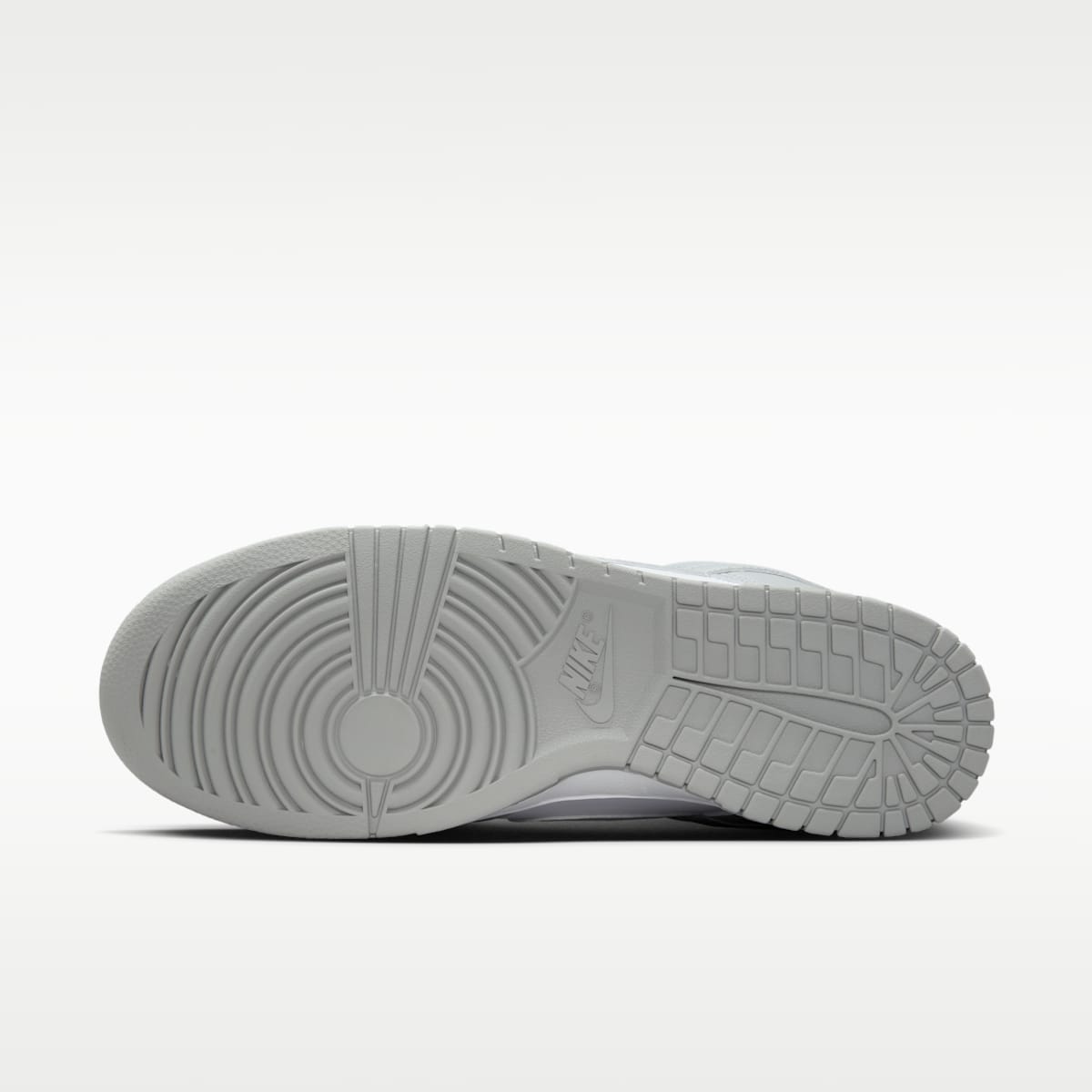 Nike Dunk Low Retro Men's Shoes - White/White/Light Smoke Grey - Image 2