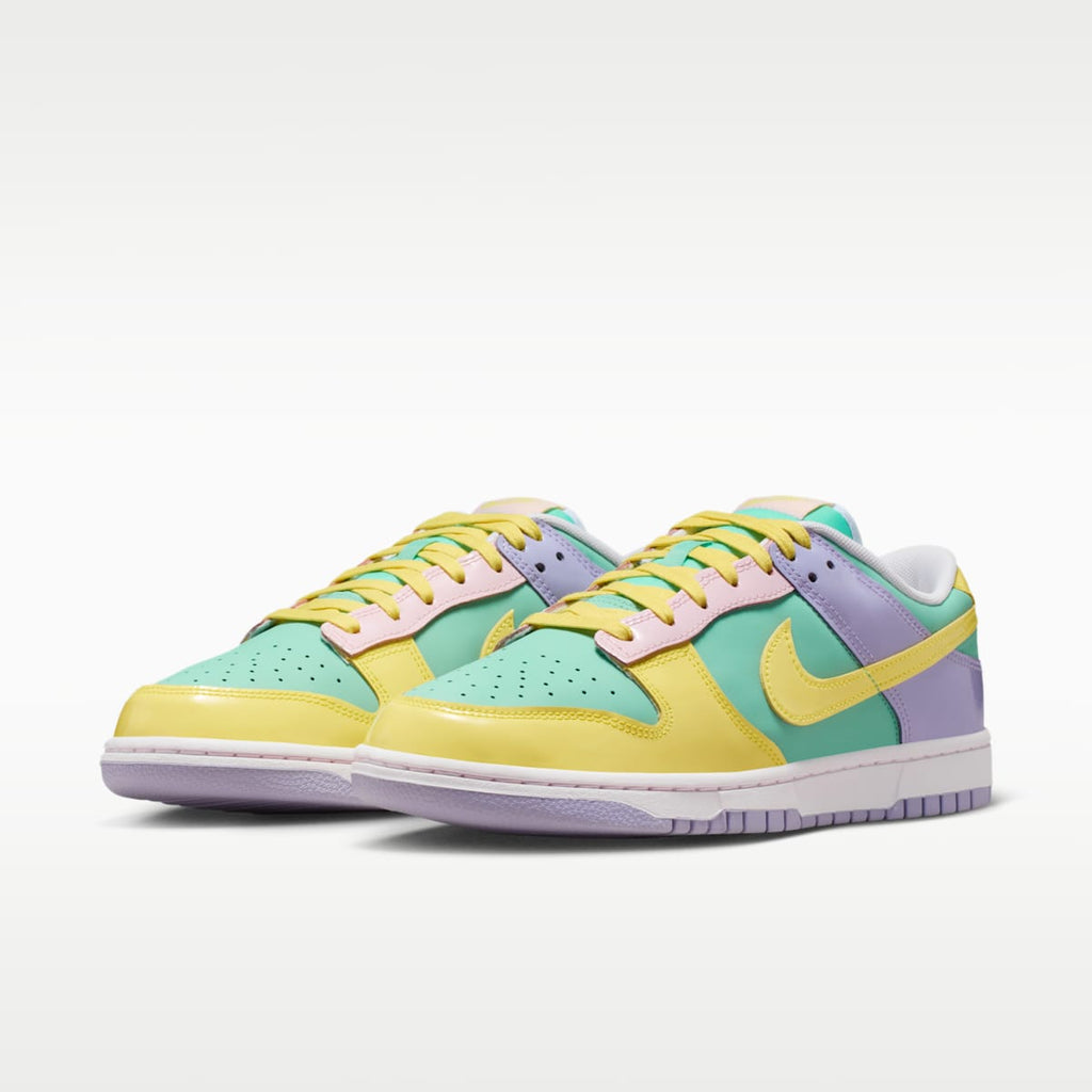Nike Dunk Low Retro Men's Shoes - Emerald Rise/Hydrangeas/White/Yellow Pulse - Image 5