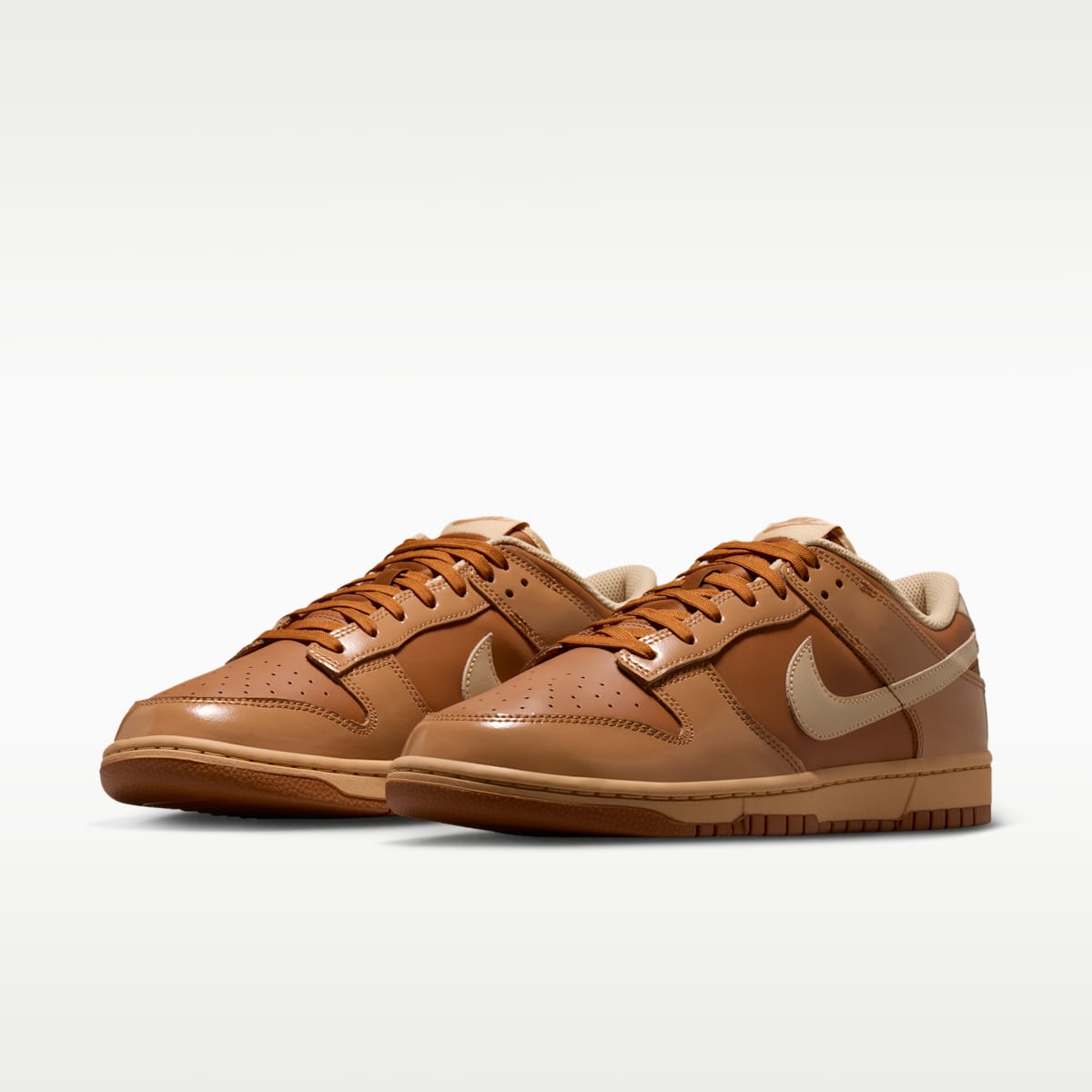 Nike Dunk Low Retro Men's Shoes - Tawny/Flax/Twine/Sesame - Image 5