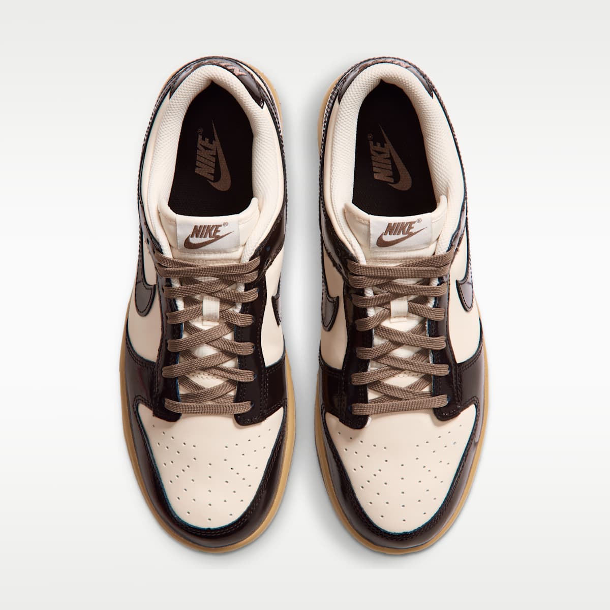 Nike Dunk Low Retro Men's Shoes - Shadow Brown/Coconut Milk/Palomino/Shadow Brown - Image 4
