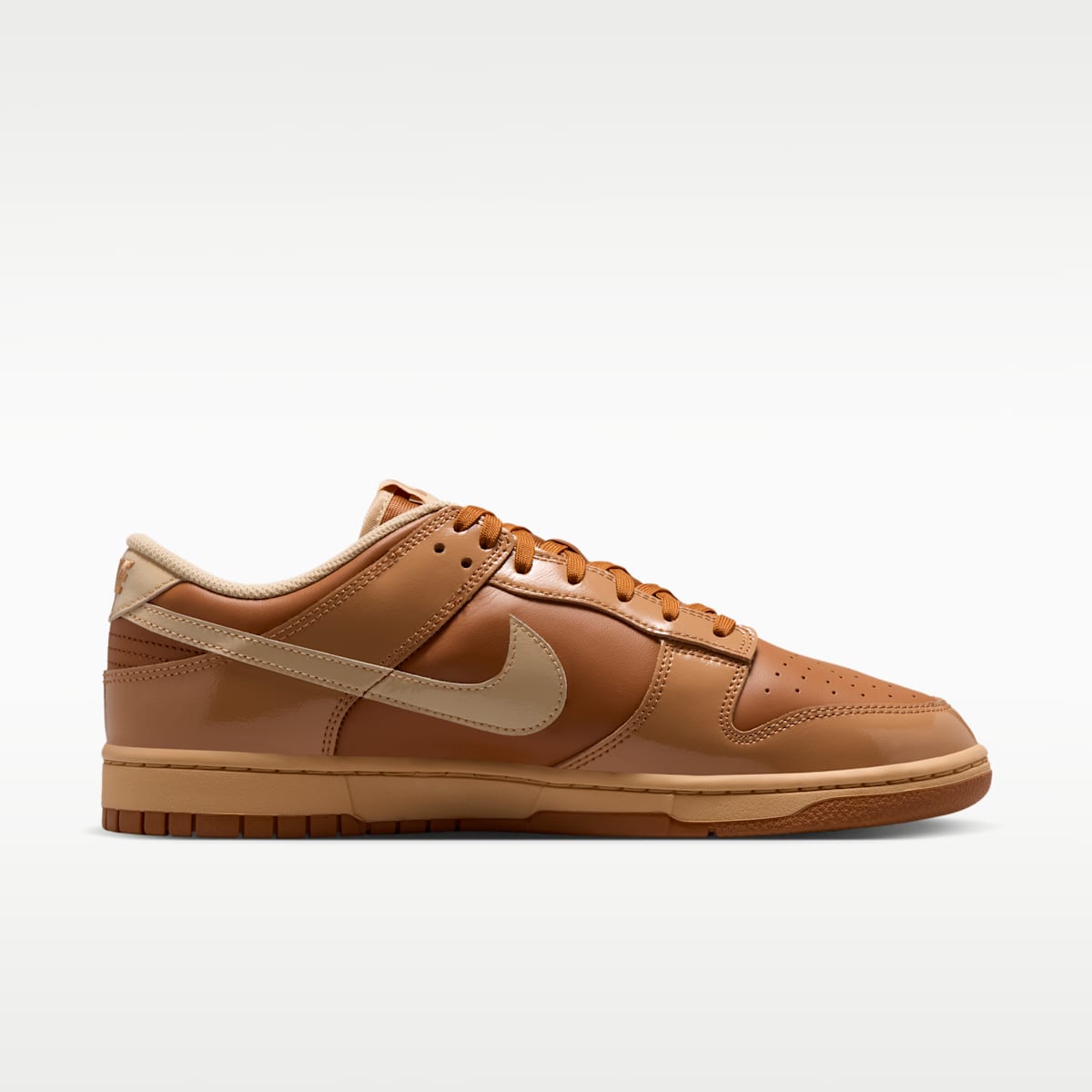 Nike Dunk Low Retro Men's Shoes - Tawny/Flax/Twine/Sesame - Image 3