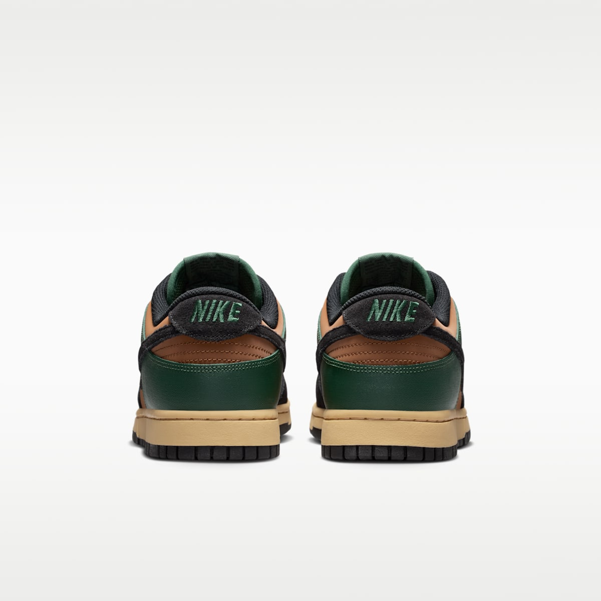 Nike Dunk Low Retro Men's Shoes - Fir/Light British Tan/Sesame/Black - Image 6
