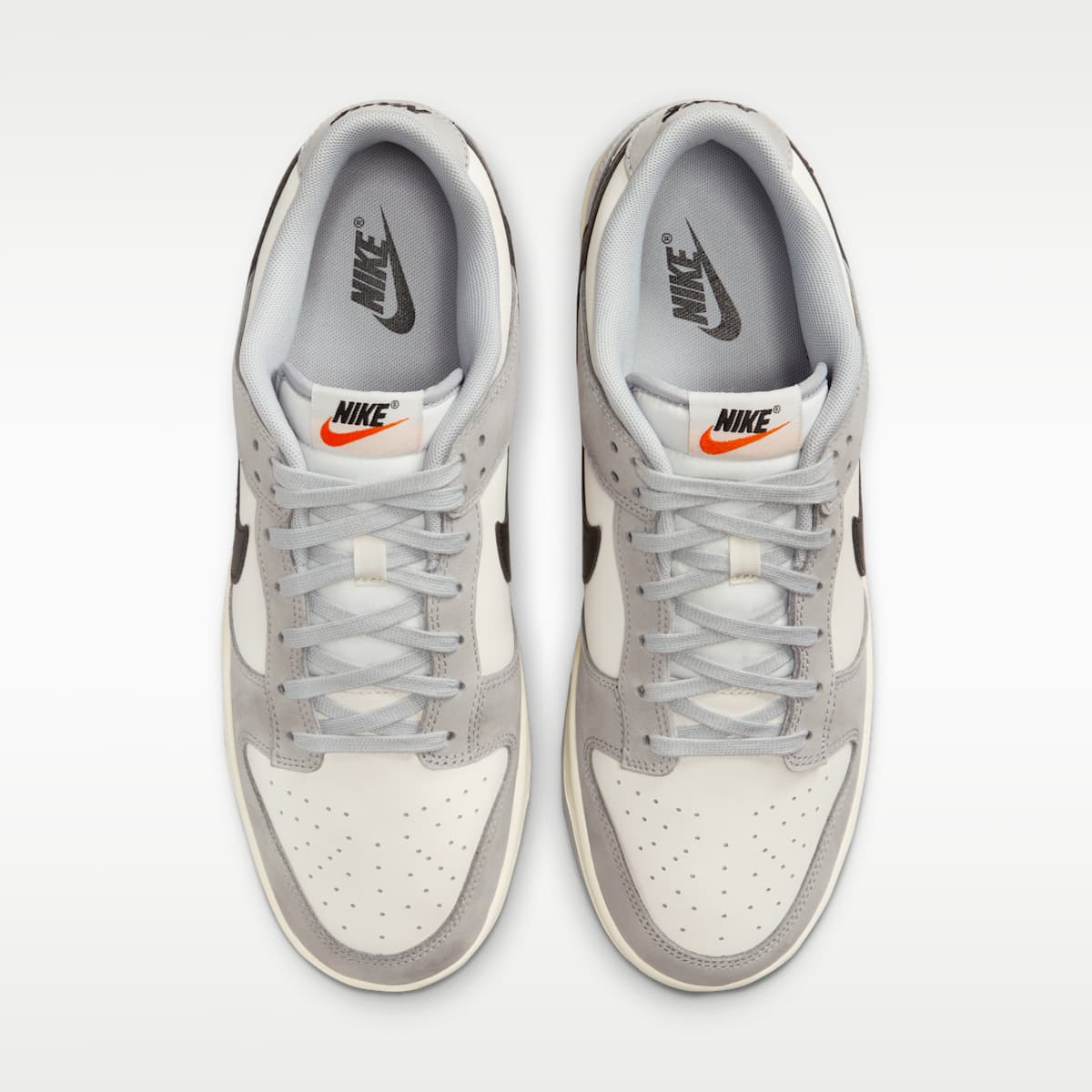 Nike Dunk Low Men's Shoes - Sail/Wolf Grey/Black - Image 4