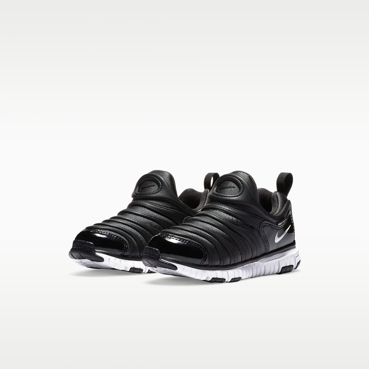 Nike Dynamo Free Little Kids' Easy On/Off Shoes - Anthracite/Black/White