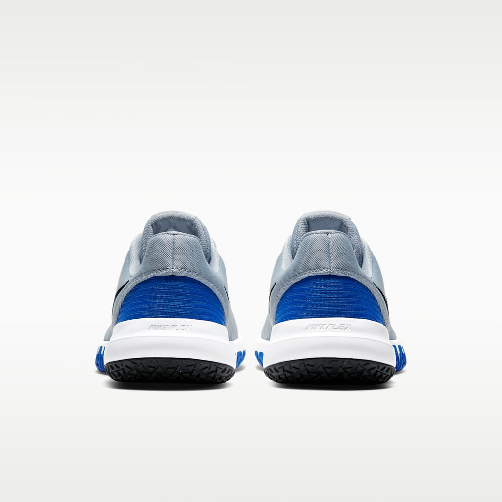 Nike Flex Control 4 Men's Workout Shoes - Obsidian Mist/Game Royal/White/Dark Obsidian - Image 6