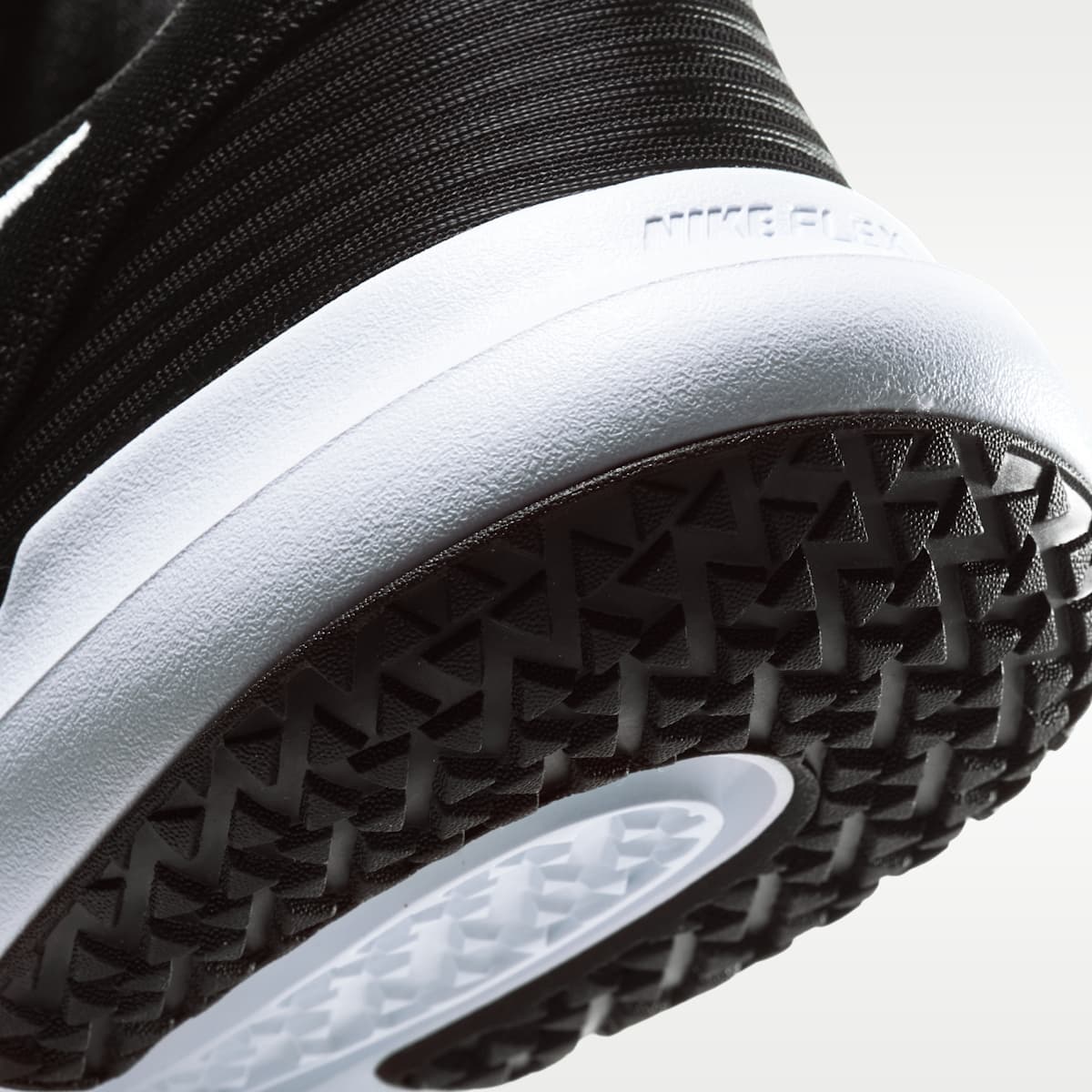 Nike Flex Control 4 Men's Workout Shoes - Black/Dark Smoke Grey/Smoke Grey/White - Image 8