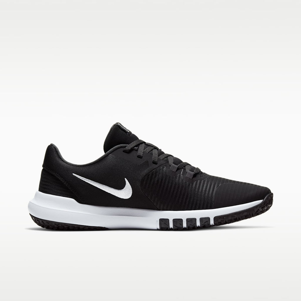Nike Flex Control 4 Men's Workout Shoes - Black/Dark Smoke Grey/Smoke Grey/White - Image 3