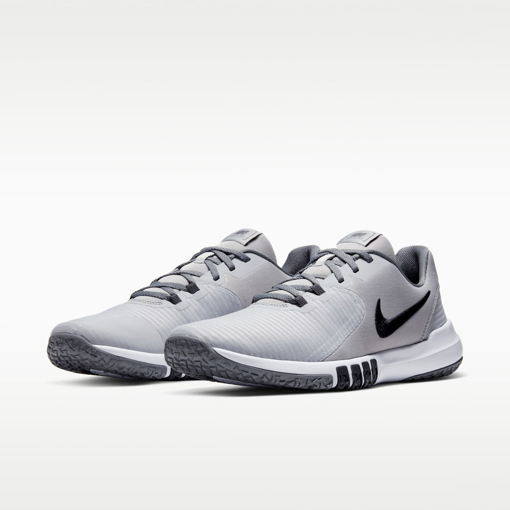 Nike Flex Control 4 Men's Workout Shoes - Light Smoke Grey/Smoke Grey/Dark Smoke Grey/Black - Image 5