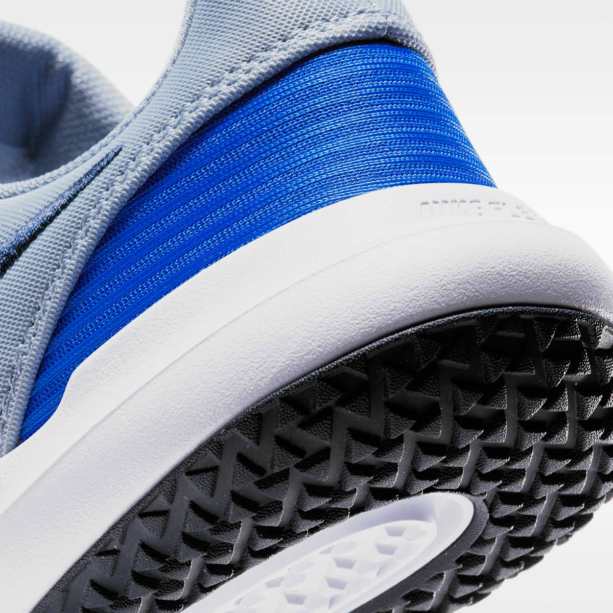 Nike Flex Control 4 Men's Workout Shoes - Obsidian Mist/Game Royal/White/Dark Obsidian - Image 8