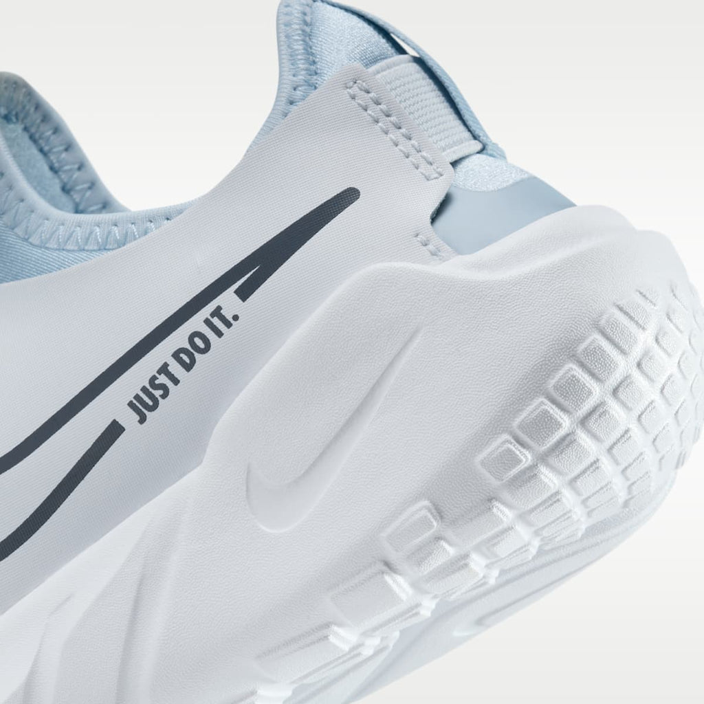 Nike Flex Runner 2 Big Kids' Road Running Shoes - Football Grey/Light Armory Blue/White/Midnight Navy