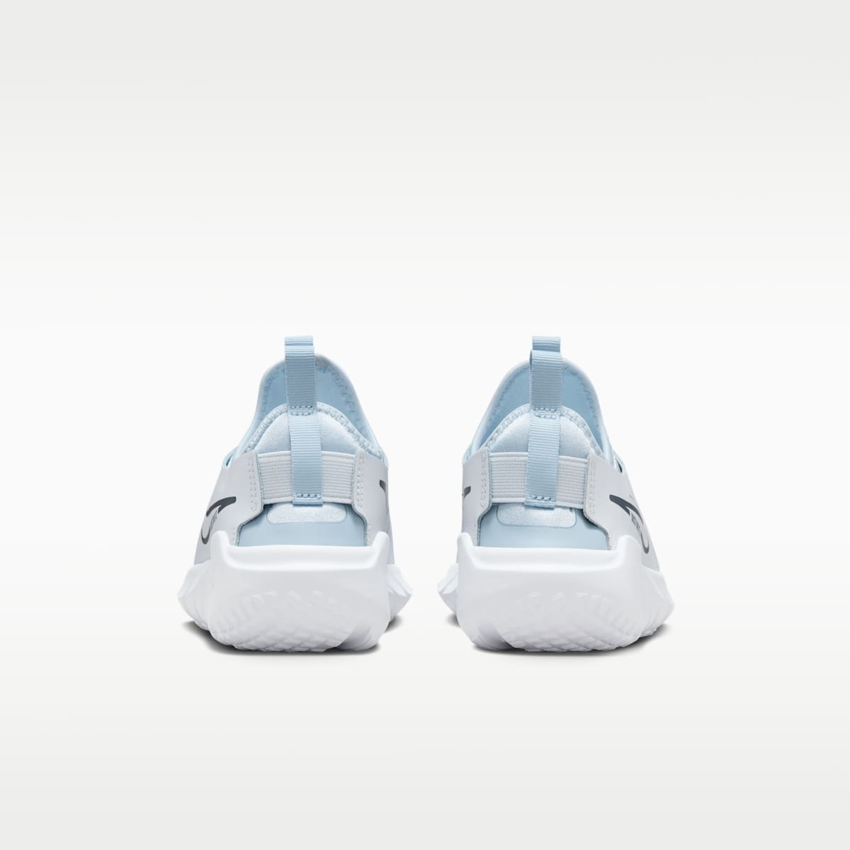 Nike Flex Runner 2 Big Kids' Road Running Shoes - Football Grey/Light Armory Blue/White/Midnight Navy