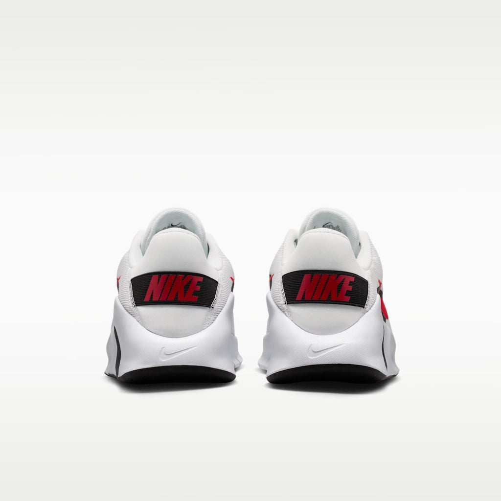 Nike Flex Train Men's Workout Shoes - Off White/White/Black/University Red - Image 6