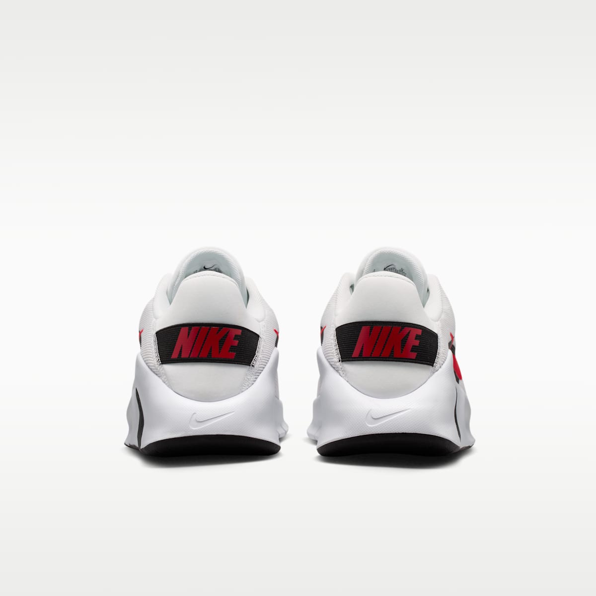 Nike Flex Train Men's Workout Shoes - Off White/White/Black/University Red - Image 6