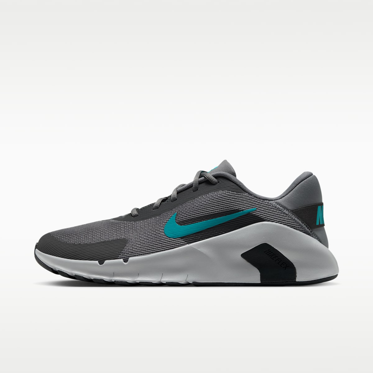 Nike Flex Train Men's Workout Shoes - Smoke Grey/Anthracite/Light Smoke Grey/Energy - Image 1