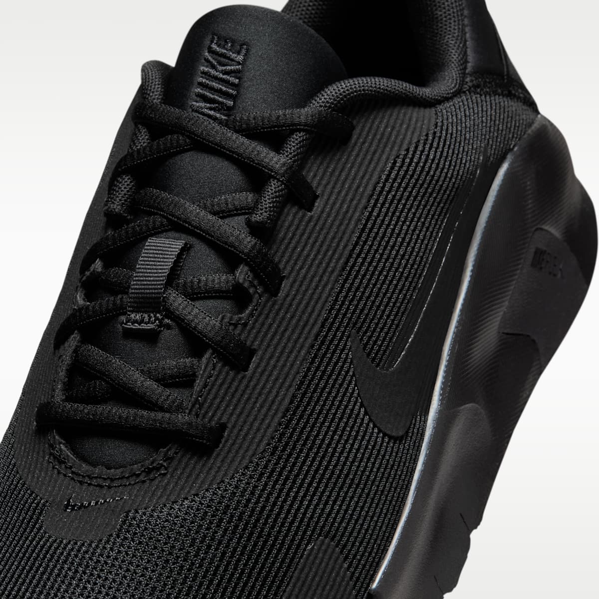 Nike Flex Train Men's Workout Shoes - Black/Black - Image 7