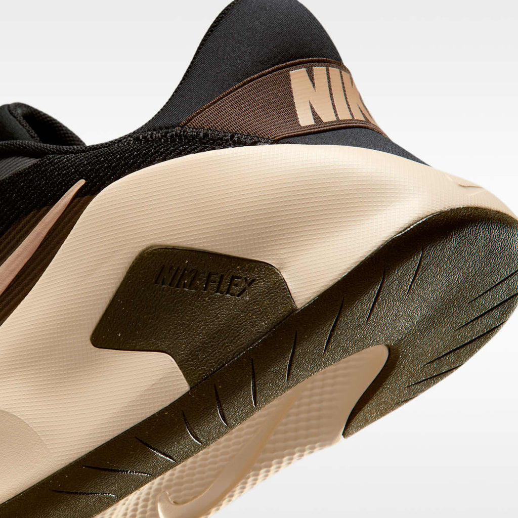 Nike Flex Train Men's Workout Shoes - Black/Light Khaki/Dark Hazel/Light Khaki - Image 8