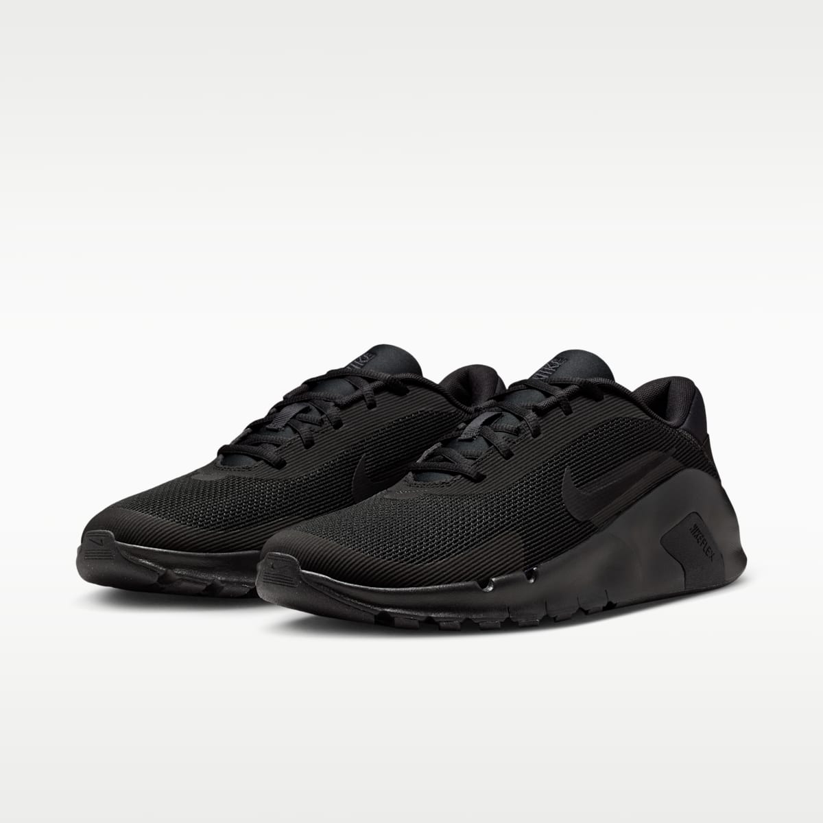 Nike Flex Train Men's Workout Shoes - Black/Black - Image 5
