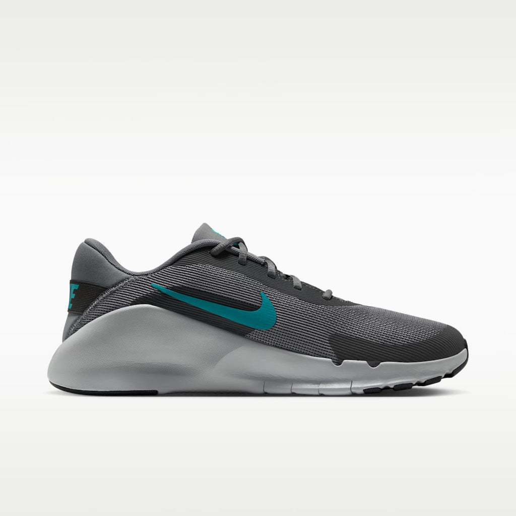Nike Flex Train Men's Workout Shoes - Smoke Grey/Anthracite/Light Smoke Grey/Energy - Image 3