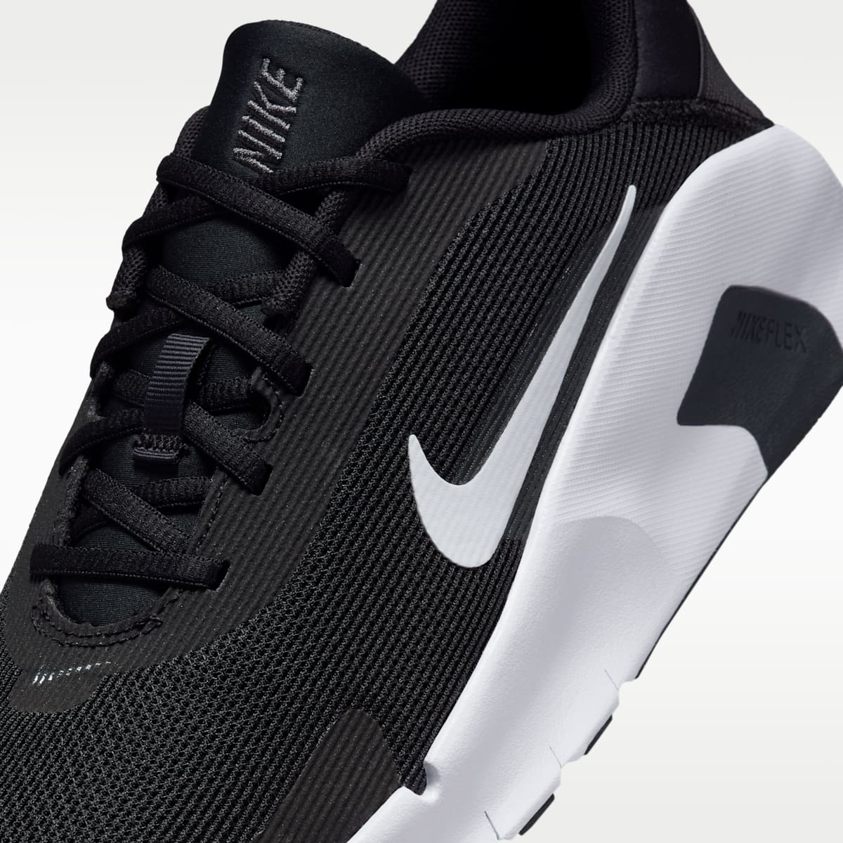 Nike Flex Train Men's Workout Shoes - Black/Anthracite/White - Image 7