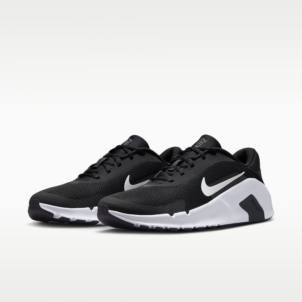 Nike Flex Train Men's Workout Shoes - Black/Anthracite/White - Image 5