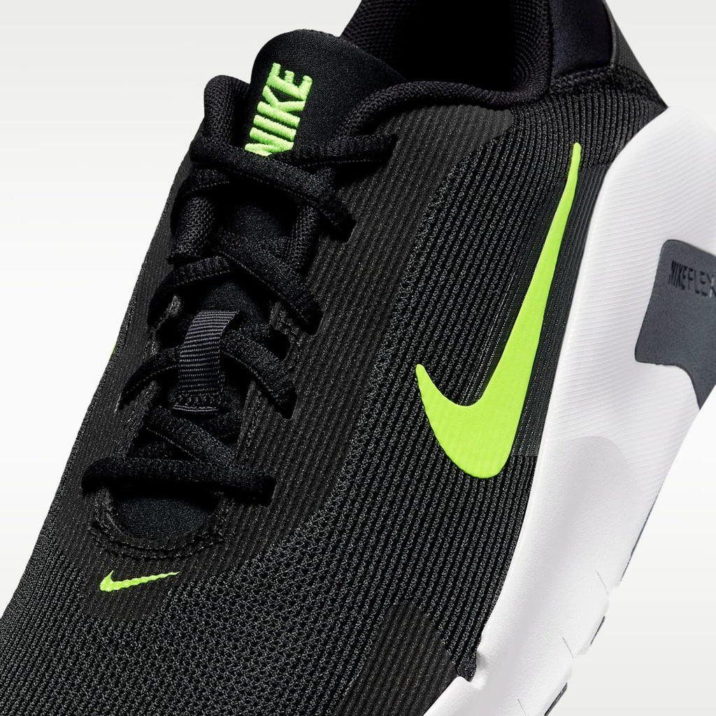 Nike Flex Train Men's Workout Shoes - Black/Dark Smoke Grey/Summit White/Volt Ice - Image 7