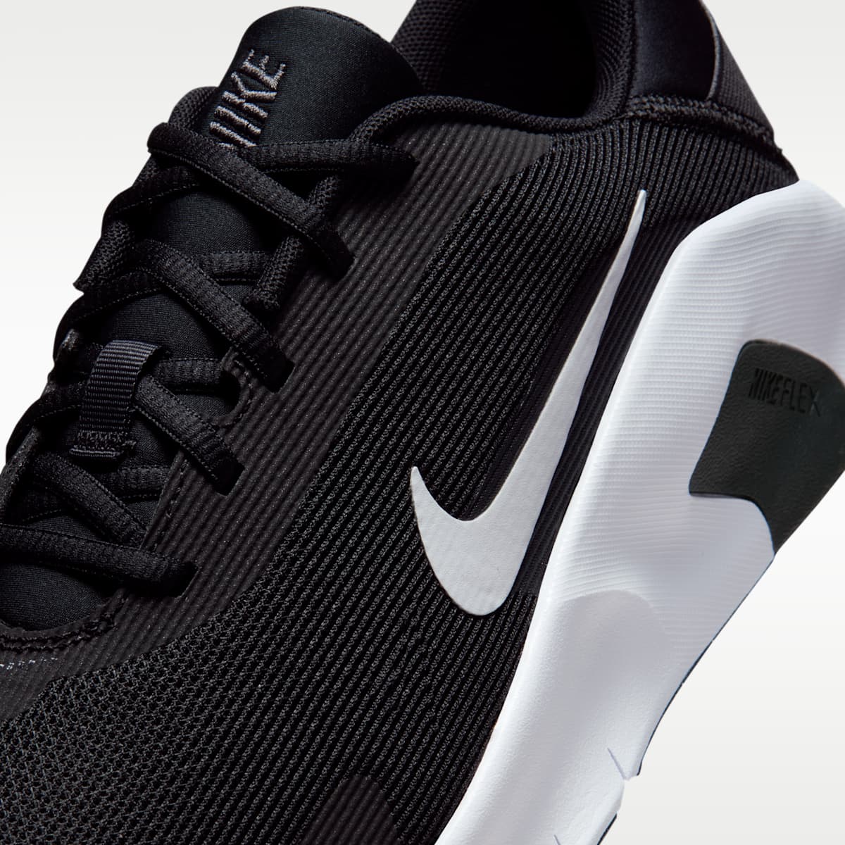 Nike Flex Train Men's Workout Shoes (Extra Wide) - Black/Anthracite/White - Image 7